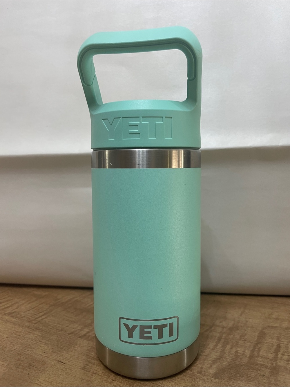 Yeti Turquoise Drink  Cup. Good Condition. Size 12 Ounces.